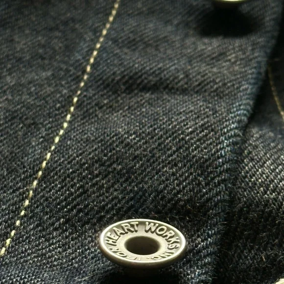 Iron Heart Heavy Weight 21oz Type III Denim Jacket - Dark Indigo - Picture 7 of 10